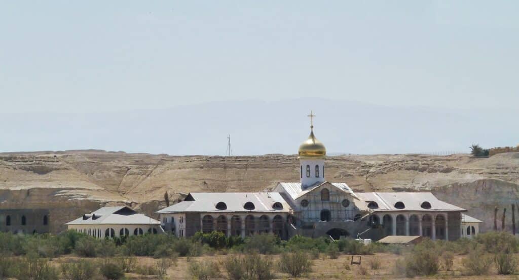 Pravoslavný klášter v Qasr al-Jahúd | Autor: deror_avi – Vlastní dílo, CC BY-SA 3.0 | Zdroj Wikipedia.org