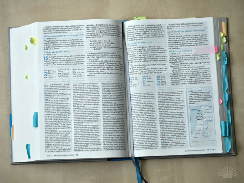 Bible Slovo na cestu s poznámkami