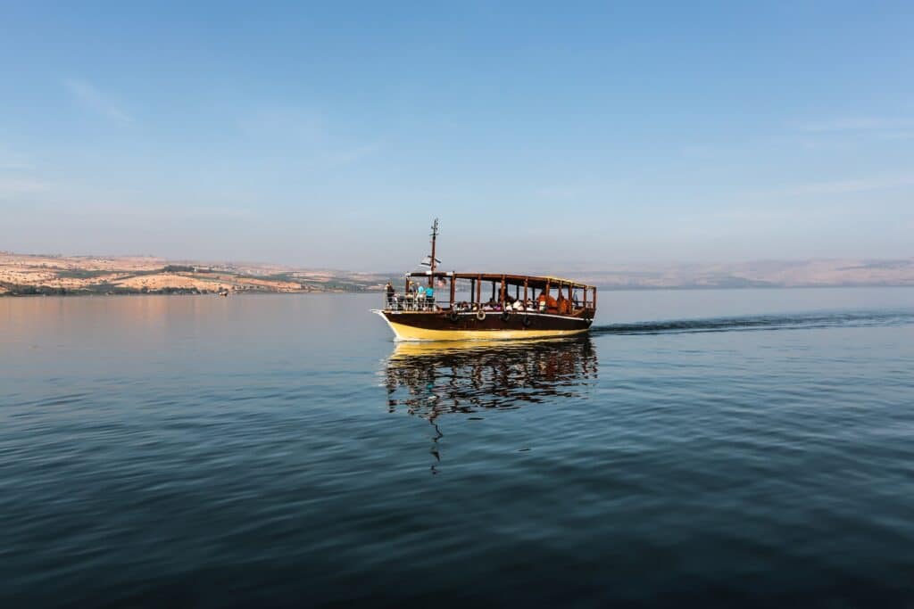 Lux Moundi: Výletní loď na Galilejském jezeře | Zdroj Wikimedia Commons