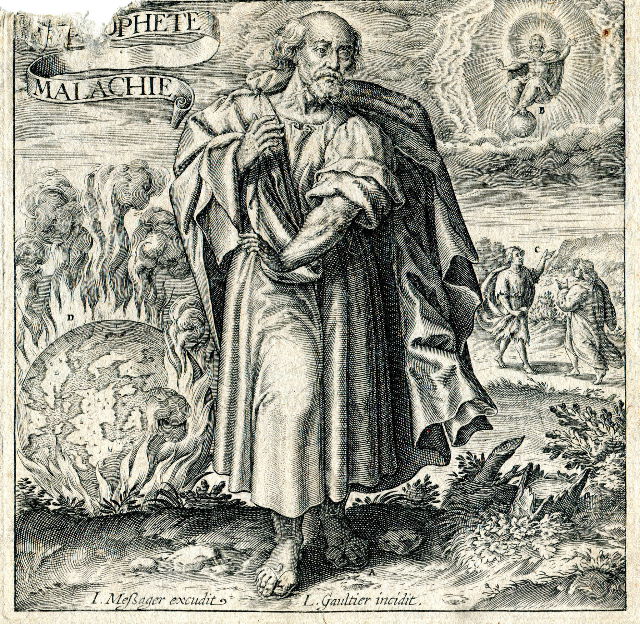 Léonard Gaultier (1561–1635): Prorok Malachiáš | Zdroj Wikimedia Commons
