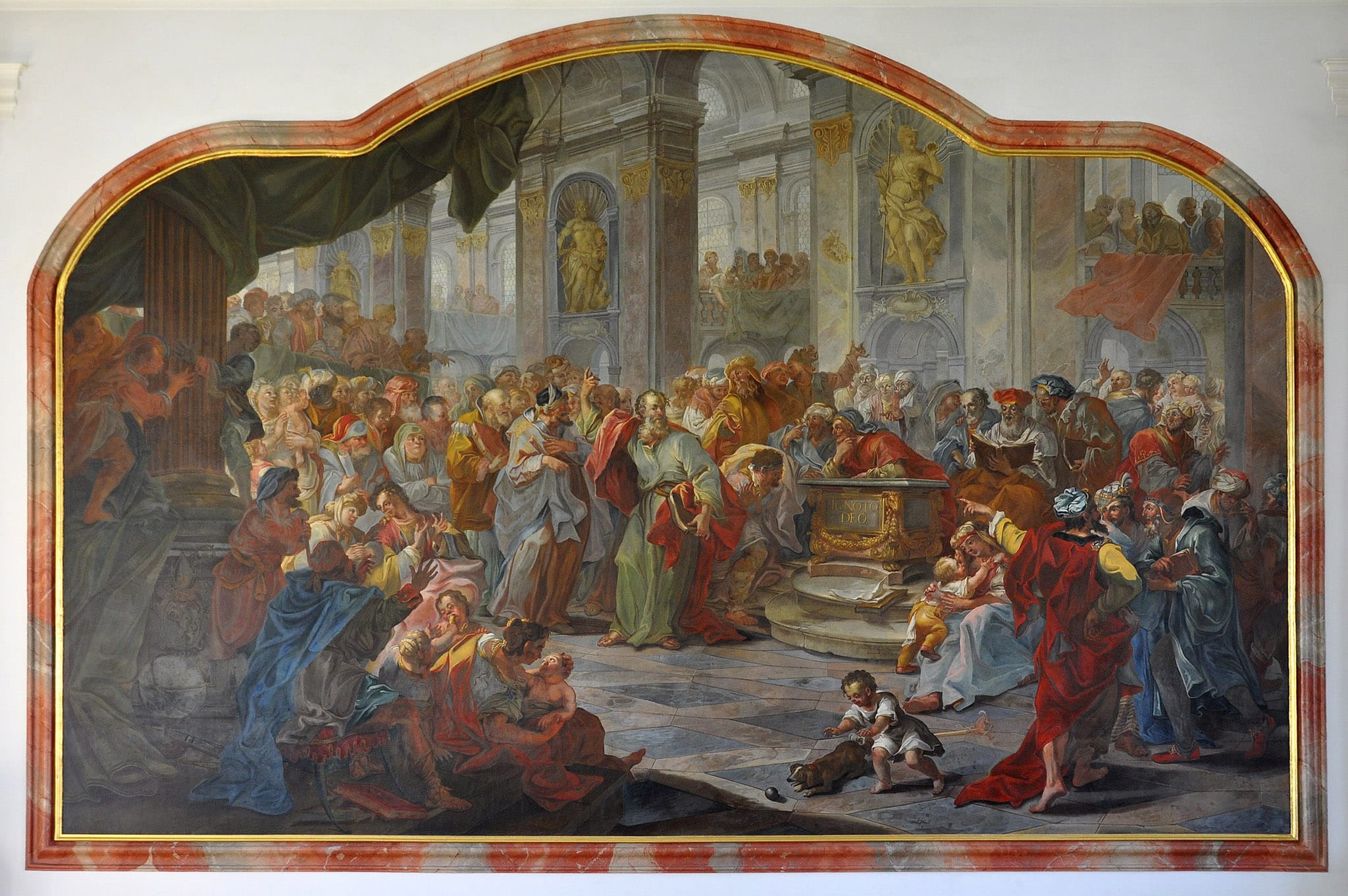 Franz Georg Hermann: Pavel na Areopagu (1729) | Zdroj: Wikimedia Commons