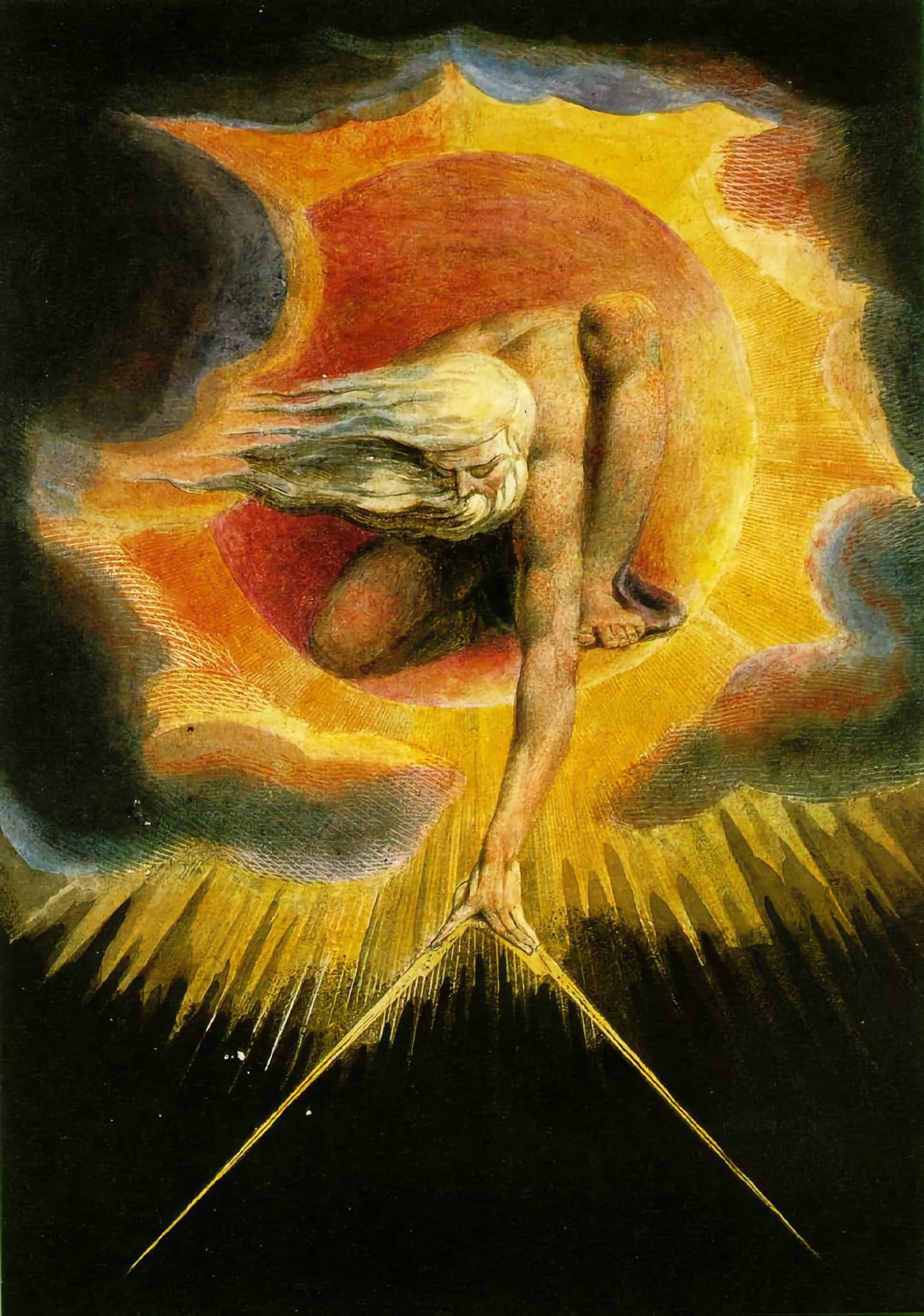 William Blake: Dny stvoření (1794) | Zdroj: Wikimedia Commons